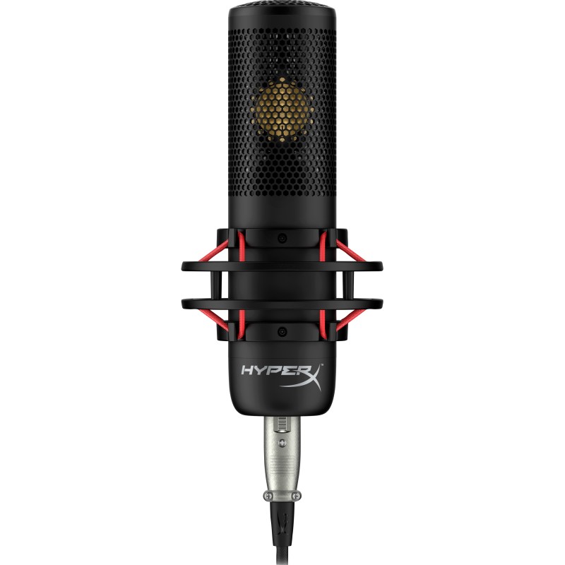 HyperX ProCast Mikrofon Kabling -38dB Kardioide Sort Rød